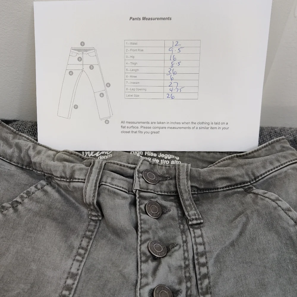 Mossimo High Rise Jegging - 26 - Picture 4 of 9
